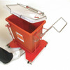 Covidien Foot Pedal Cart,Red,35" L 8991FP