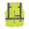 Milwaukee Tool Class 2 High Visibility Yellow Safety Vest - S/M (CSA) 48-73-5061