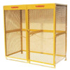 Jamco Gas Cylinder Cabinet,64x40,Steel CV102YP