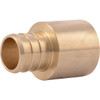 SharkBite 3/4 In. Female Sweat x 3/4 In. CF Brass PEX Adapter (10-Pack)