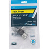 SharkBite 3-4 In.x1-2 In.x1-2 In. PEX Press Poly Tee UPP454Z 490671