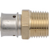 SharkBite 1/2 In. x 1/2 In. MNPT PEX Press Brass Adapter UCP120Z