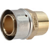 SharkBite 1 In. x 3-4 In. MNPT PEX Press Brass Adapter UCP142Z 474694