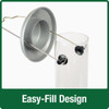 Nature's Way 1.4 Qt. Deluxe Metal Easy Clean Bird Feeder NMRS-18 894519