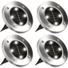 Bell+Howell Outdoor Solar LED Disk Lights (4-Pack) 1998