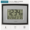 La Crosse Technology Digital Wall Clock with Indoor Temperature WT-8002U 640029