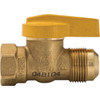 Brass 15-16 In. FL x 1-2 In. FIP Brass Gas Valve 114-543 497276