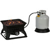 Common Goods Portable Gas Fire Pit with Tank Holder SRGF11613 871840