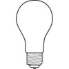 Current GE LIGHTING 15W, A15 Incandescent Light Bulb,PK2 15A-W -120V