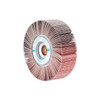 6" x 2" Unmounted Flap Wheel - 1" A.H. - Aluminum Oxide - 240 Grit Pack of 2