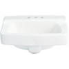 Common Goods Grove White Square Bathroom Sink 11# 426434