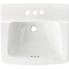 Common Goods Grove White Square Bathroom Sink 11# 426434