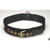 Body Belt, 1 D-Rings, Back Location, Stainless Steel, Includes Padding: No ,S  123N/SBK