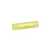 Butt Splice Wire Connector, 10 AWG Max, Yellow, Nylon Insulation, 600 V, 50 PK  BSN10-L