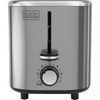 Black & Decker 2-Slice Toaster with Extra Wide Slots, Stainless Steel TR0011SSA 640427