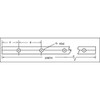 Thomson Linear Shaft,20 mm D,Carbon Steel QS 20 MM 2000