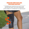 Ergodyne Knee Compression Sleeve, Black, L 601