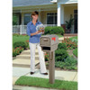 Gibraltar Gentry Mocha Mailbox & Post GGC1M00AM 208661