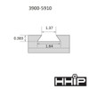 Hhip AXA 6 Piece Set - Piston Type 251-100 (3900-5910) 3900-5910