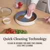 Calphalon 3 Qt. Ceramic Nonstick Saute Pan with Lid, Flour 2232417 622211