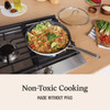 Calphalon 12 In. Ceramic Nonstick Fry Pan with Lid, Flour 2232469 626606