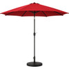 Cabana Beach 9 Ft. Aluminum Pole Red Formosol Market Umbrella MAL9C-8-RED 896810