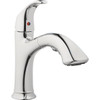 Homepointe Single or 3-Hole Low Arc Pull-Down Kitchen Faucet, Chrome 242107 476383