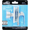 Wright Universal Aluminum Storm & Screen Door Knob Latch V670 258928