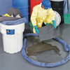 Spill Kit, 21 gal Volume Absorbed per Kit, 30 gal Capacity, Drum, White, 46  KIT236