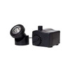 Pond Boss Fountain Pump,ABS,1/64HP,2 psi,LED Light 52768