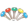 ILCO Dexter Design Decorative House Key, DE6P - DE6-PC (5-Pack) IAK00000132 235374