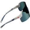 3M Blue-White Frame Safety Glasses with Mirrored Lenses 47316 309334