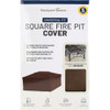 Backyard Basics 38 In. Square Firepit Cover 07845BBGD 823944