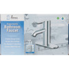 Home Impressions Chrome 1-Handle Lever 4 In. Centerset Monoblock Bathroom Faucet FS6A0212CP-JPA1 416522