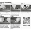 Slime Deluxe Tubeless Tire Patch  Repair Kit & Glue (5-Piece) 2030-A 581488