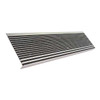 Stair Tread Cover Extruded Aluminum Black, 60 in W x 9/32" Thick