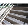 Stair Tread Cover Extruded Aluminum Black, 60 in W x 9-32" Thick  500BLA5