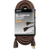 Master Electrician 40 Ft. 16/3 Light-Duty Brown Patio Extension Cord 02356-07ME