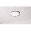 Feit Electric Edge-Lit 15 In. Nickel Round Disc 4-Way LED Flush Mount Light FP15/4WY/NK 556418