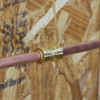 QuickFitting 3-4 In. x 1-2 In. Push-to-Connect Brass Reducing Coupling LF841R 484621