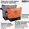 Klein 1-Pocket 8-1-2 In. & 9 In. Stand-Up Zipper Tool Bag (2-Pack) 55470 379949