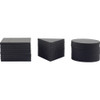 Master Magnetics Black Assorted Magnetic Shapes (30-Pack) 07257 318965