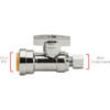 QuickFitting 1-2"x1-4"od Strght Valve LF944SR 409753