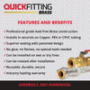 QuickFitting 1-2"x1-4"od Angle Valve LF944AR 420207