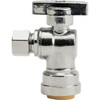 QuickFitting 1/2"x3/8"od Angle Valve LF953AR