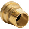QuickFitting 1 In. Push-to-Connect x 1 In. MNPT Brass Straight Male Adapter LF832MR 440526