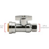QuickFitting 1-2"x3-8"od Strght Valve LF953SR 463190