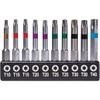Big Timber 10-Piece 2 In. Star Drive Impact Screwdriver Bit Set, Bulk Pack of 20