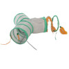 SmartyKat Fringe Frenzy Triple Tunnel  Activity Cat Toy 09201-99997-012 716233