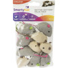 SmartyKat Skitter Critters Plush Catnip Mice Cat Toy (10-Pack) 09085-94997-024